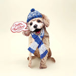 Holiday Poodle Pop-Up Card FreshCut Paper
