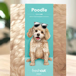 Freshcut paper Poodle pop-up card packaging