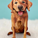 Golden Retriever Pop-Up Pup