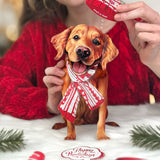 Holiday Golden Retriever Pop-Up Card FreshCut Paper