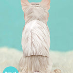 Back of Westie Pop-Up Pup