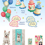 Birthday Westie Pop-Up Card FreshCut Paper
