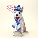 Holiday Westie Pop-Up Card FreshCut Paper