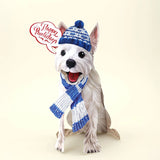 Holiday Westie Pop-Up Card FreshCut Paper