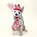 Holiday Westie Pop-Up Card FreshCut Paper