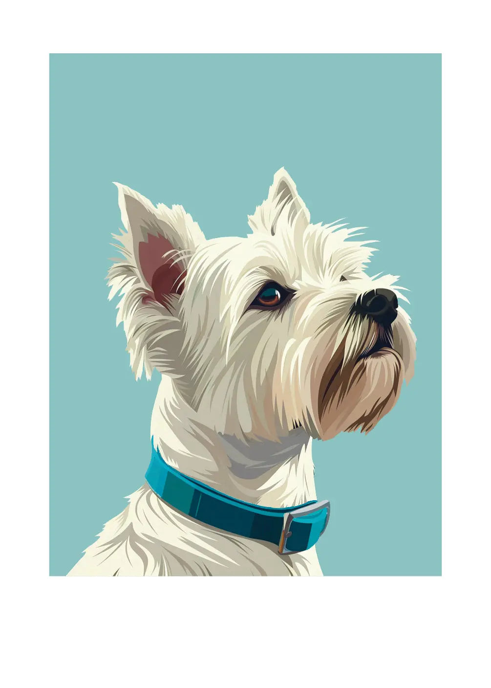 Westie Card - FreshCut Paper