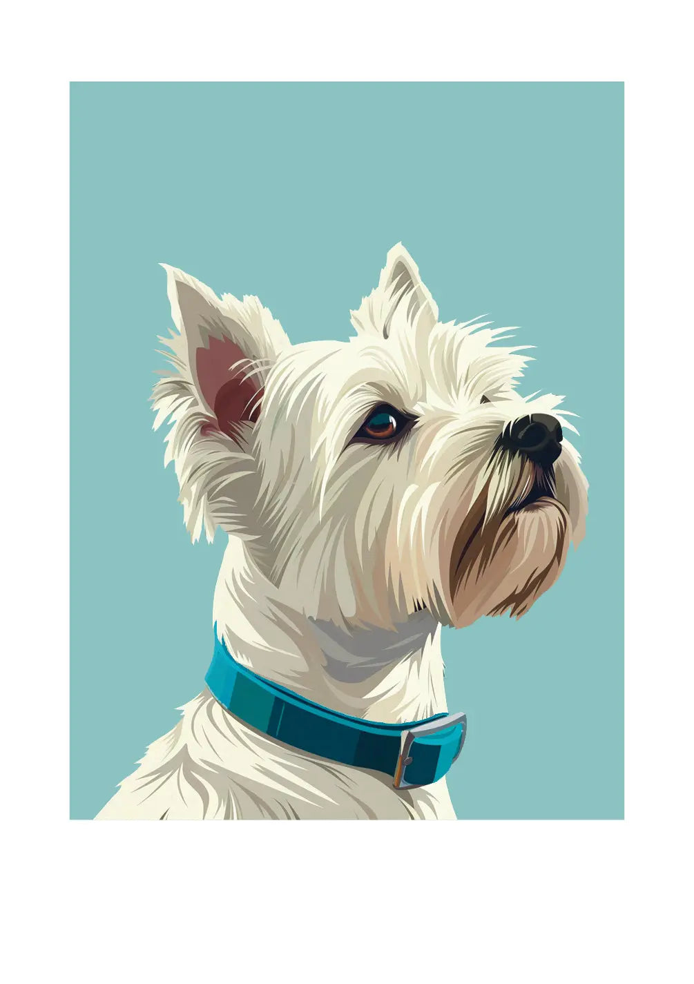 Westie Card - FreshCut Paper