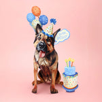 Birthday German Shepherd Pop-Up Card FreshCut Paper