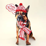 Holiday German Shepherd Pop-Up Card FreshCut Paper