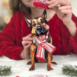 Holiday German Shepherd Pop-Up Card FreshCut Paper