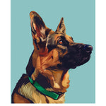 German Shepherd Card - FreshCut Paper