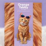 Orange Tabby Cat Pop-Up Card - FreshCut Paper