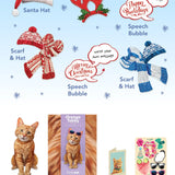 Holiday Orange Tabby Cat