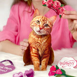 Mother's Day Orange Tabby Cat Pop-Up Card - FreshCut Paper