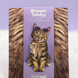 Brown Tabby Pop-Up Cat envelope