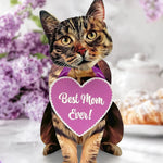 Mother's Day Brown Tabby Cat Pop-Up Card - FreshCut Paper