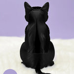 Back of Black Pop-Up Cat