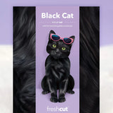 Black Pop-Up Cat envelope