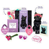 Mother's Day Black Cat Pop-Up Card - FreshCut Paper
