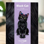 FreshCut paper popup black cat card packaging
