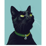 Black Cat Card - FreshCut Paper