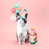 Birthday Ragdoll Cat Pop-Up Card FreshCut Paper