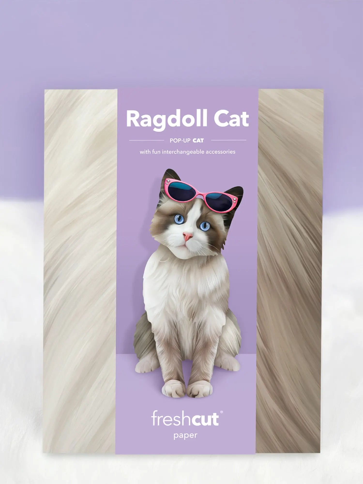 Ragdoll Pop-Up Cat envelope