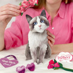 Mother's Day Ragdoll Cat Pop-Up Card - FreshCut Paper