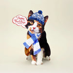 Holiday Calico Cat Pop-Up Card FreshCut Paper