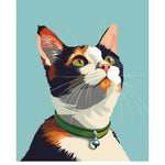 Calico Cat Card - FreshCut Paper