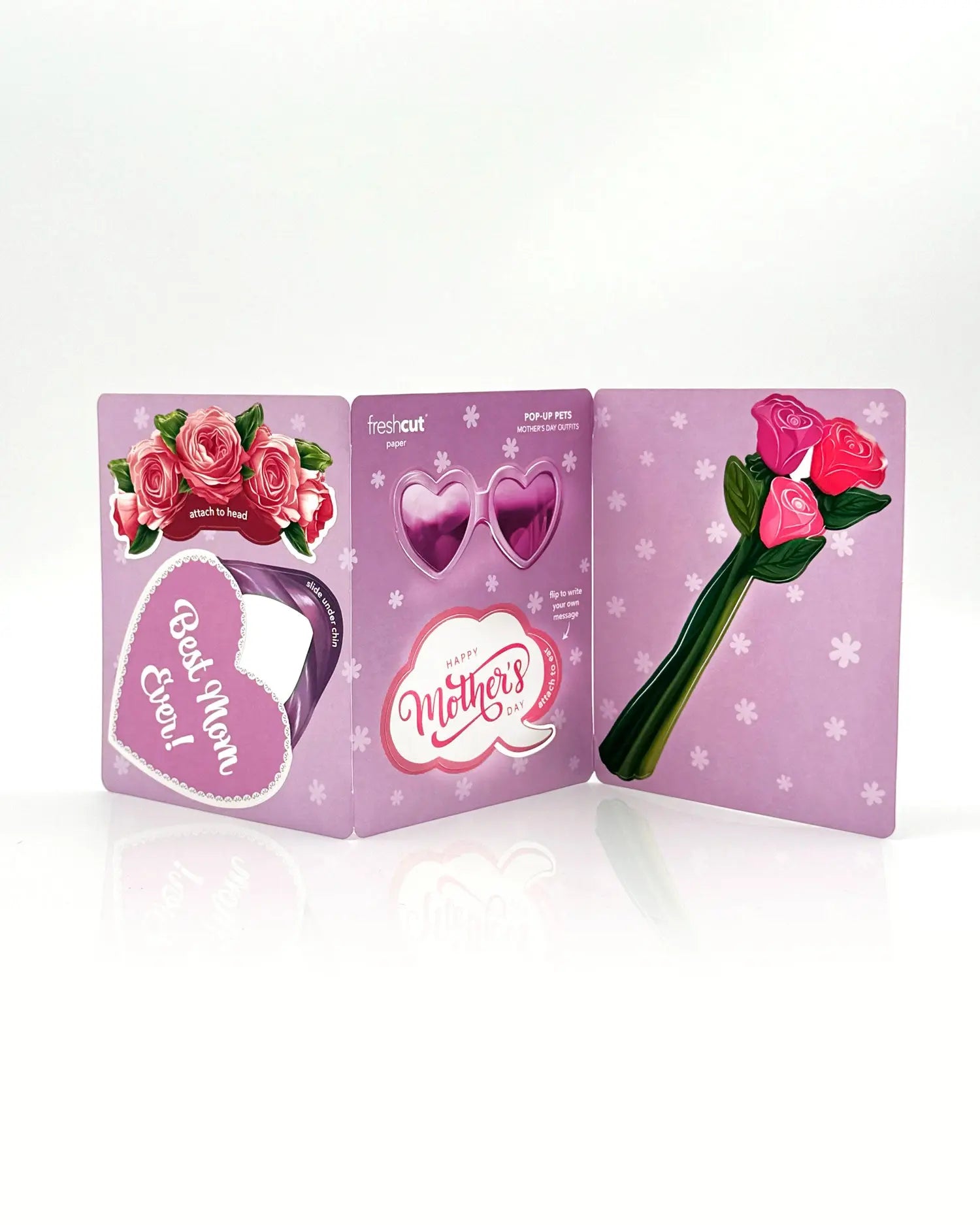 Mother's Day Pop-Up Pet Accessories - FreshCut Paper
