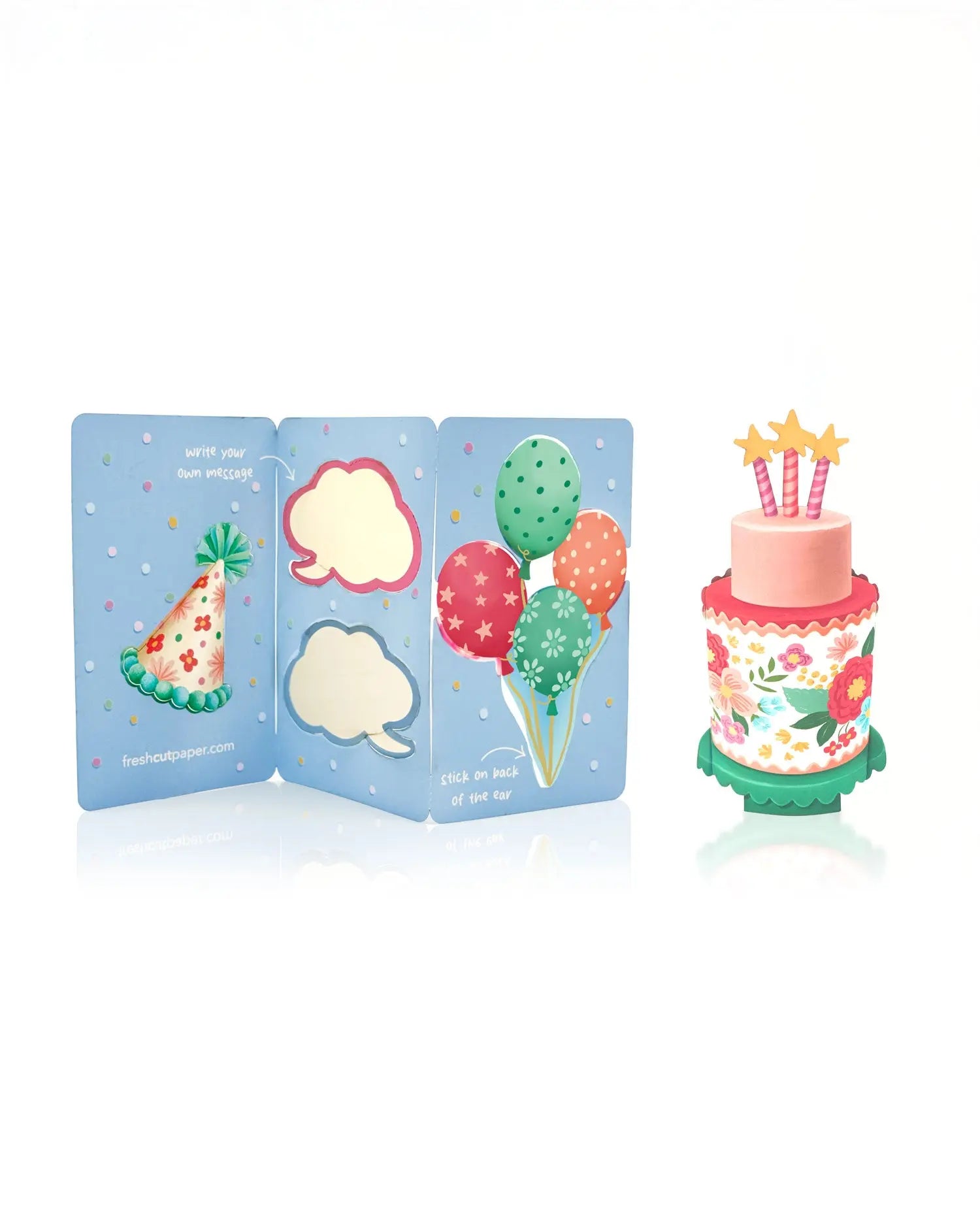 Birthday Pop-Up Pet Accessories Freshcut Paper