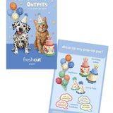 Birthday Pop-Up Pet Accessories Freshcut Paper