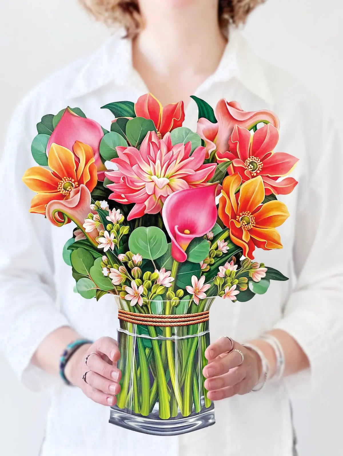 FreshCut Paper Summer Blooms Pop Up Bouquets Freshcut paper summer blooms pop up bouquets