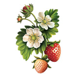 Strawberry Blossom Card - FreshCut Paper