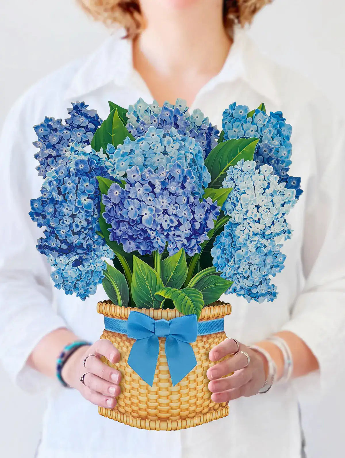 Nantucket Hydrangeas Paper Flower Bouquet | FreshCut Paper Elegance