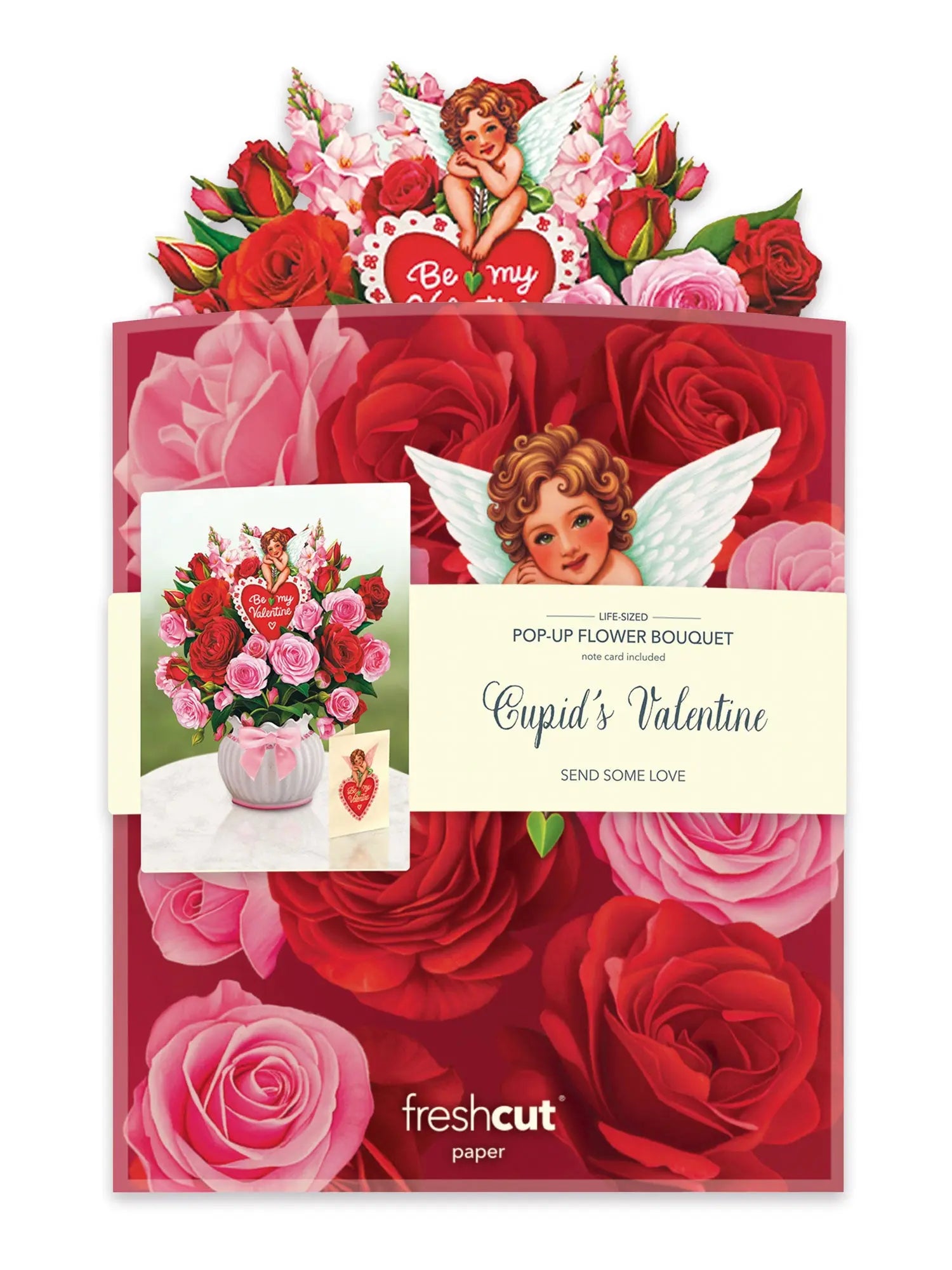 Cupid’s Valentine Bouquet - FreshCut Paper