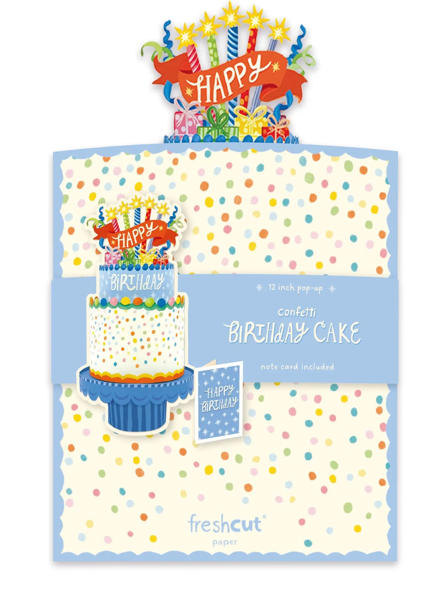 Confetti Birthday Cake - FreshCut Paper
