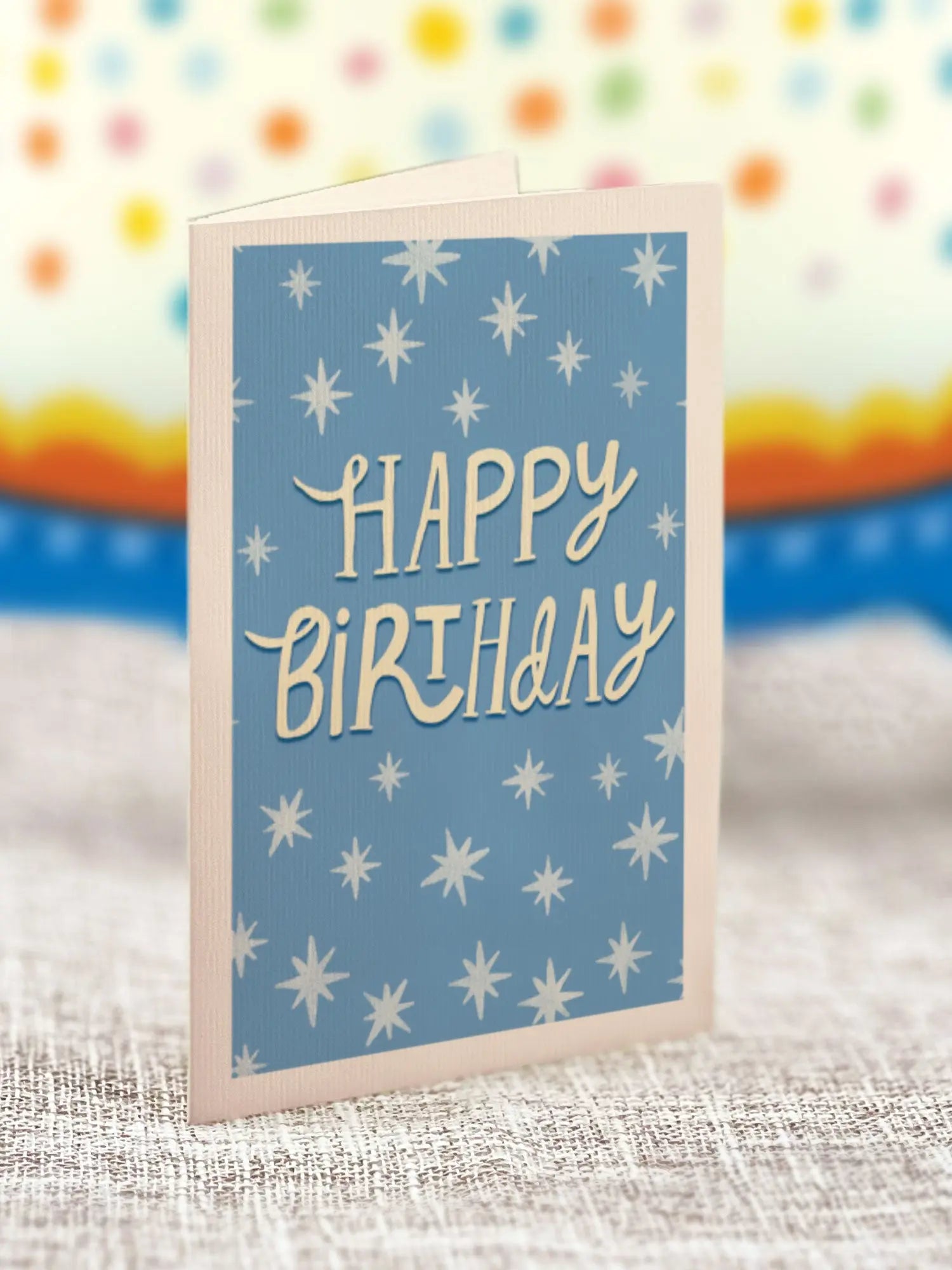 Confetti Birthday Cake - FreshCut Paper