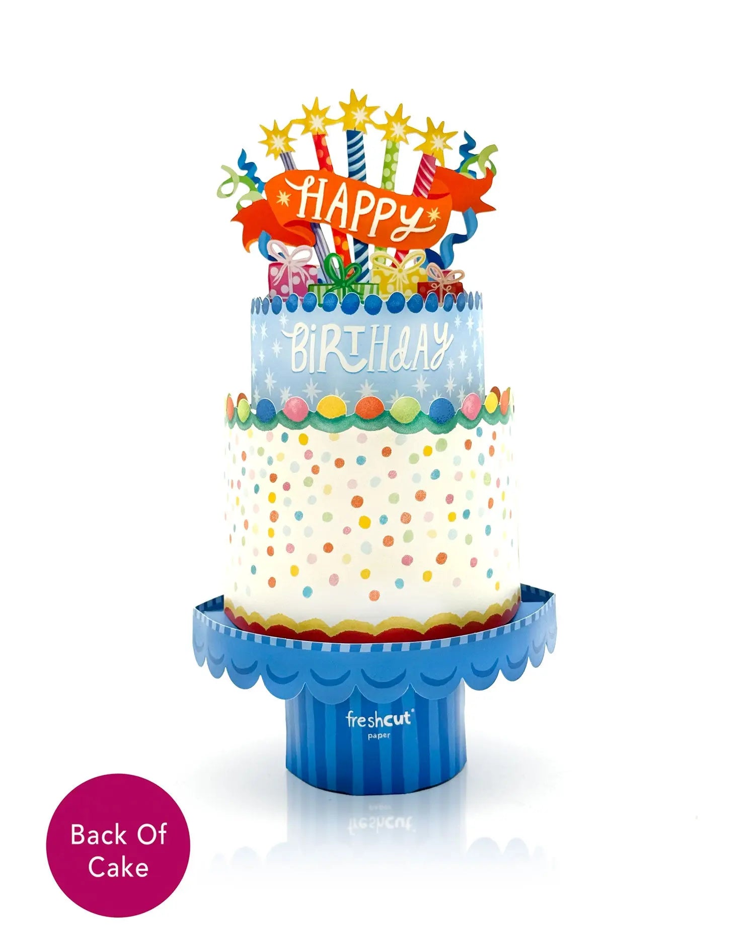 Confetti Birthday Cake - FreshCut Paper