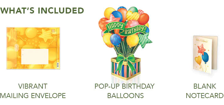 Classic Birthday Balloons