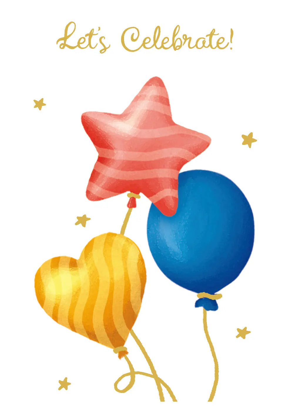 Classic Birthday Balloons Card Freshcut Paper