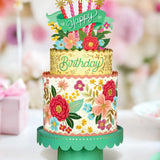 Blooming Birthday Cake - FreshCut Paper