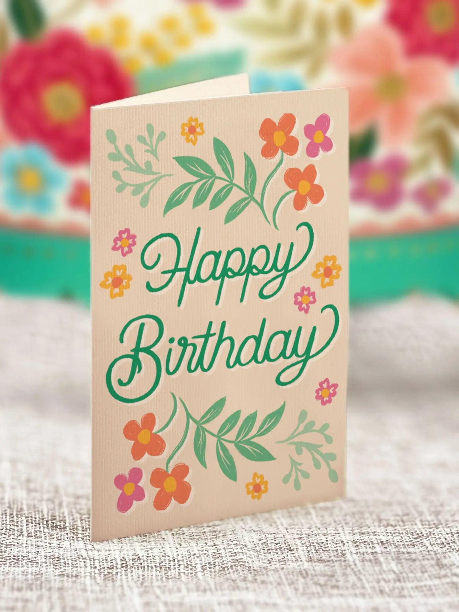 Blooming Birthday Cake - FreshCut Paper