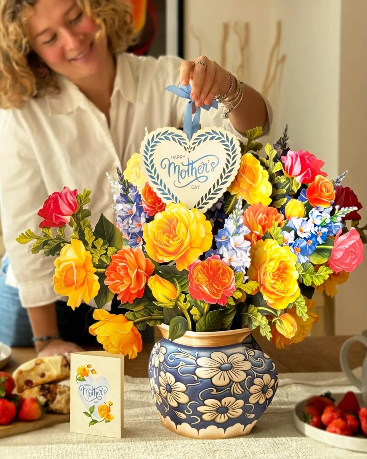 Mother’s Day Grande Sorbet Roses - FreshCut Paper