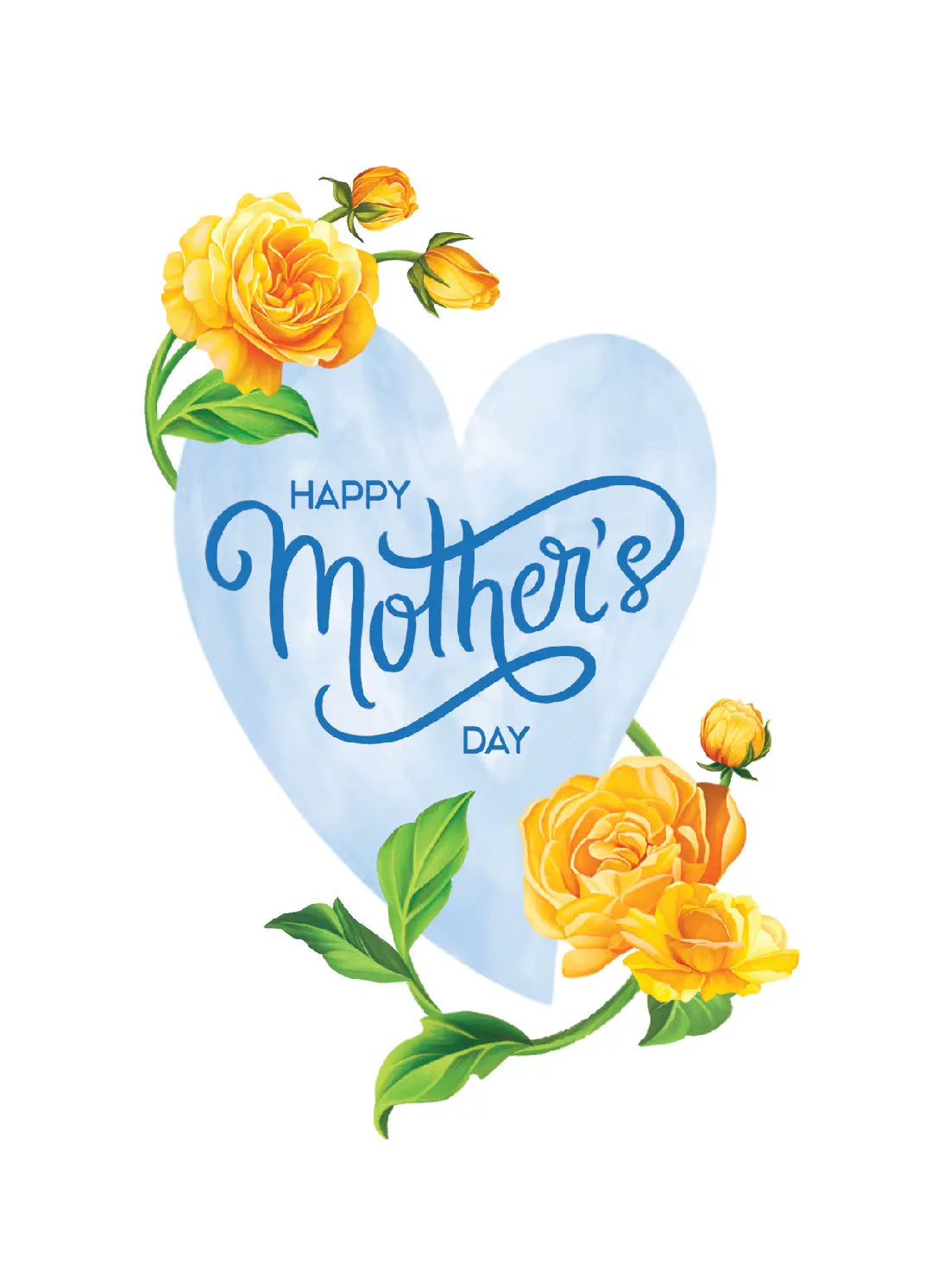 Mother’s Day Grande Sorbet Roses Card - FreshCut Paper