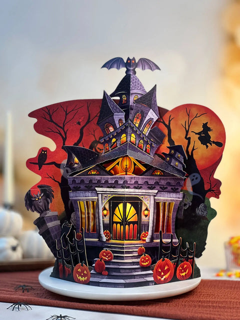 Haunted House Pop-Up Card