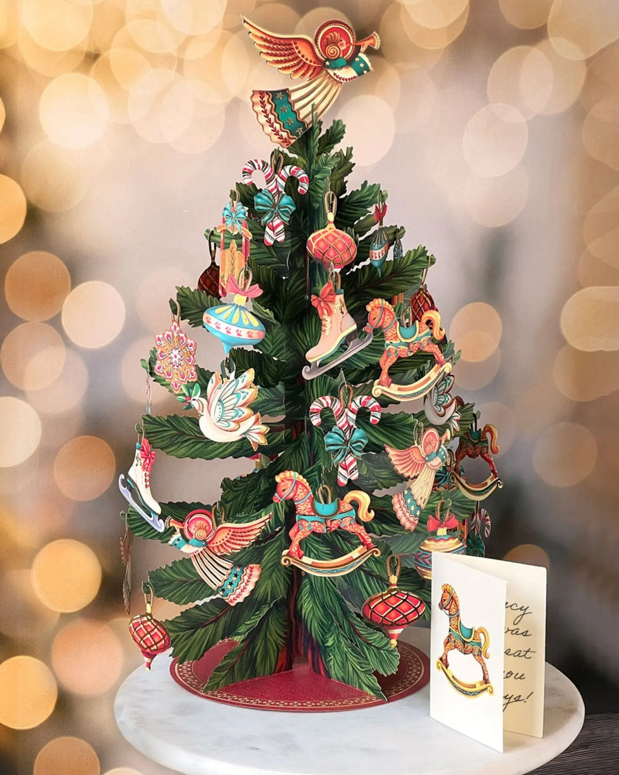 FreshCut Paper 3D Pop Up Christmas Tree Freshcut paper 3d pop up christmas tree