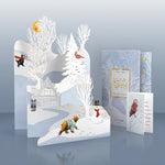Woodland Wonderland Advent Calendar with winter animals