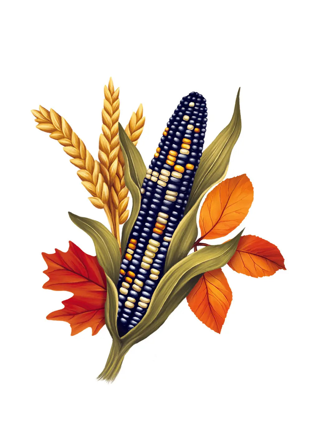 Golden Harvest Card Freshcut Paper